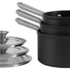 Ninja Zerostick Stackable 3 Piece Non Stick Pan Set 1 Ninja Zerostick Stackable 3 Piece Non Stick Pan Set -Household Items Sale 1120264 R Z001A