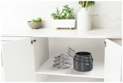 Ninja Zerostick Stackable 3 Piece Non Stick Pan Set -Household Items Sale 1120264 R Z003A