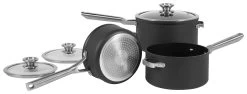 Ninja Zerostick Stackable 3 Piece Non Stick Pan Set -Household Items Sale 1120264 R Z007A