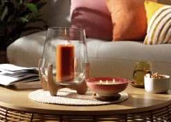 Habitat Large Hurricane With Wooden Legs - Natural -Household Items Sale 1230350 R Z001C