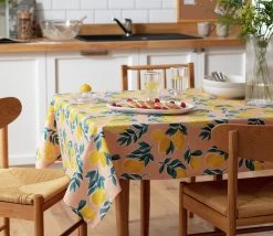 Habitat Lemons Wipe Clean Tablecloth - Multicoloured -Household Items Sale 1234404 R Z001C