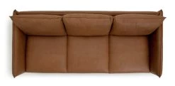 Habitat Moore Leather 4 Seater Sofa - Tan -Household Items Sale 1247941 R Z005A
