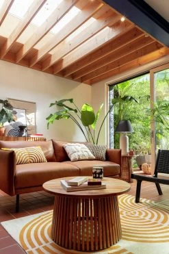 Habitat Global Print Flatweave Rug - 120X170cm - Yellow -Household Items Sale 1256664 R Z005C