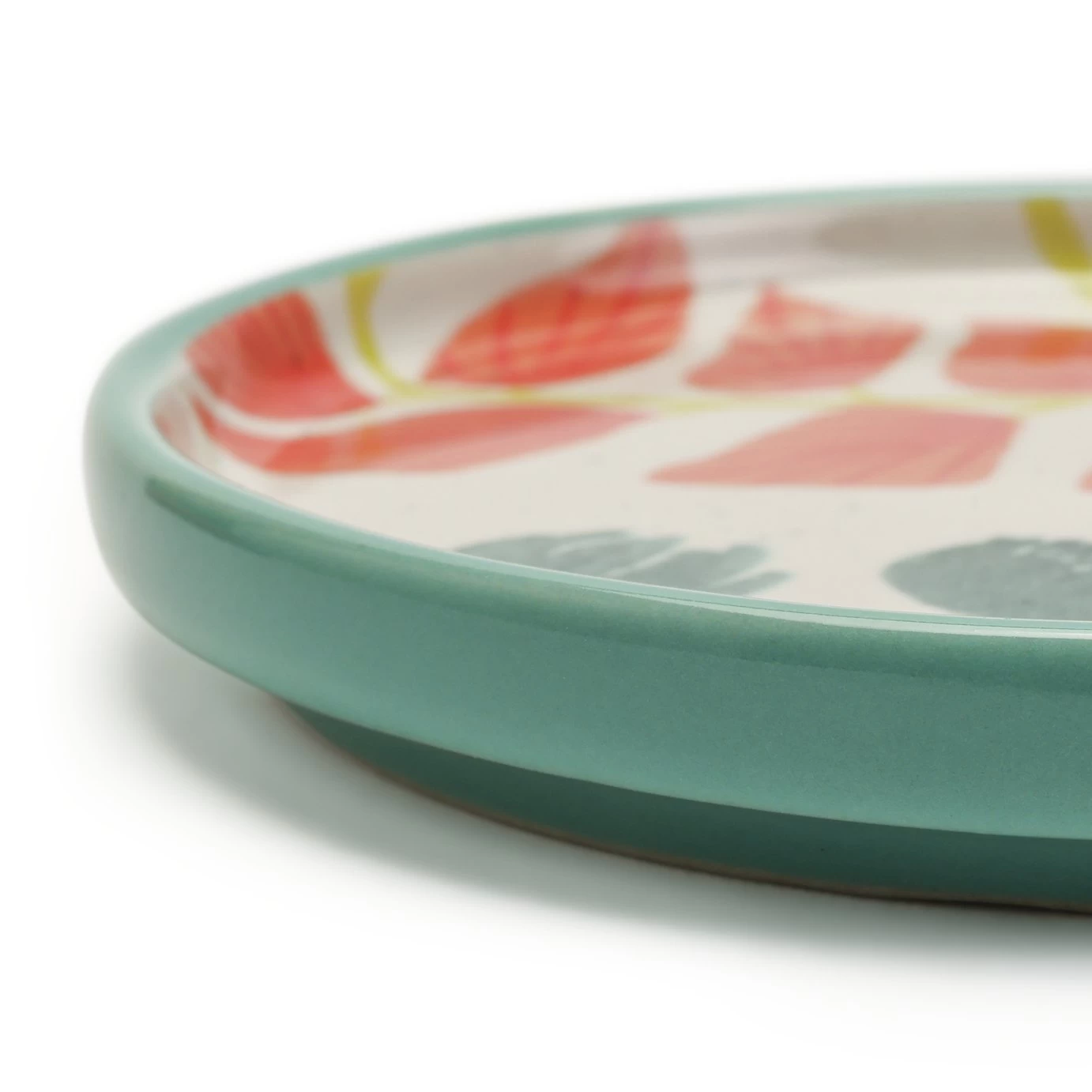 Habitat X Kew Set Of 4 Ceramic Botanical Coasters 4 Habitat X Kew Set Of 4 Ceramic Botanical Coasters - Image 2