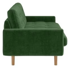 Habitat Fenner Velvet 2 Seater Sofa - Moss Green -Household Items Sale 1345166 R Z004A