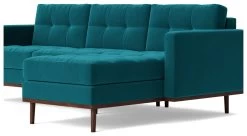 Swoon Berlin Velvet Right Hand Corner Sofa- Kingfisher Blue 14 Swoon Berlin Velvet Right Hand Corner Sofa- Kingfisher Blue -Household Items Sale 1997325 R Z004A