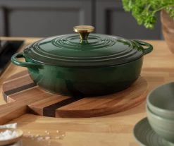 Habitat 4 Litre Cast Iron Casserole Dish - Green 13 Habitat 4 Litre Cast Iron Casserole Dish - Green -Household Items Sale 2003342 R Z002C