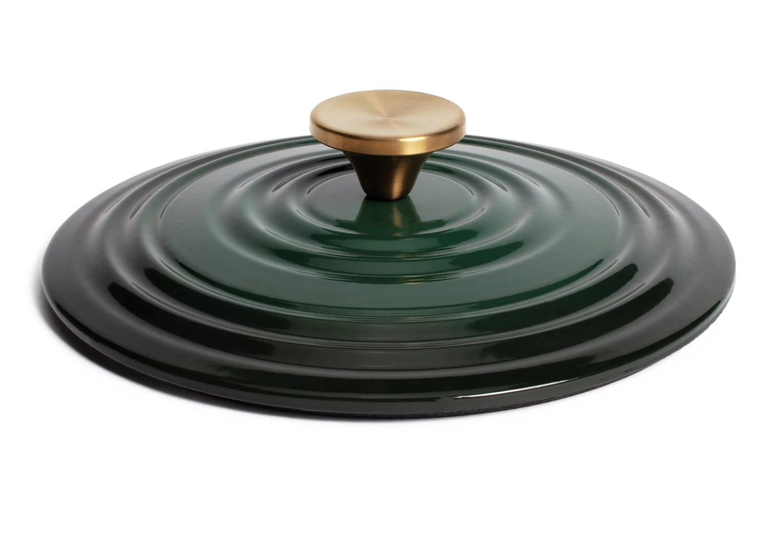 Habitat 3.3 Litre Cast Iron Casserole Dish - Green 6 Habitat 3.3 Litre Cast Iron Casserole Dish - Green - Image 4