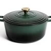 Habitat 5.3 Litre Cast Iron Casserole Dish - Green -Household Items Sale 2003610 R Z001A