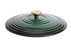 Habitat 5.3 Litre Cast Iron Casserole Dish - Green 10 Habitat 5.3 Litre Cast Iron Casserole Dish - Green -Household Items Sale 2003610 R Z003A