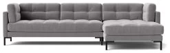 Swoon Landau Velvet Right Hand Corner Sofa - Silver Grey 13 Swoon Landau Velvet Right Hand Corner Sofa - Silver Grey -Household Items Sale 2024668 R Z003A