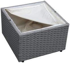 Habitat 4 Seater Rattan Effect Garden Sofa Set - Grey -Household Items Sale 2070739 R Z004A