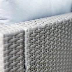 Habitat 4 Seater Rattan Effect Garden Sofa Set - Grey -Household Items Sale 2070739 R Z010C