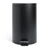 Habitat 12 Litre Flat Top Pedal Bin - Black -Household Items Sale 2205456 R Z001A