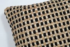 Habitat Jute Mono Check Cushion - Natural - 43X43cm -Household Items Sale 2842596 R Z002A