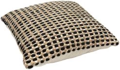 Habitat Jute Mono Check Cushion - Natural - 43X43cm -Household Items Sale 2842596 R Z003A