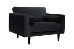 Habitat Jacob Fabric Cuddle Chair - Black 13 Habitat Jacob Fabric Cuddle Chair - Black -Household Items Sale 2910095 R Z004A