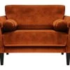 Habitat Jacob Fabric Cuddle Chair - Orange 2 Habitat Jacob Fabric Cuddle Chair - Orange -Household Items Sale 2910129 R Z001A