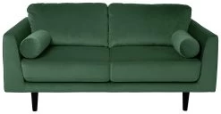 Habitat Jacob Fabric 2 Seater Sofa - Emerald Green