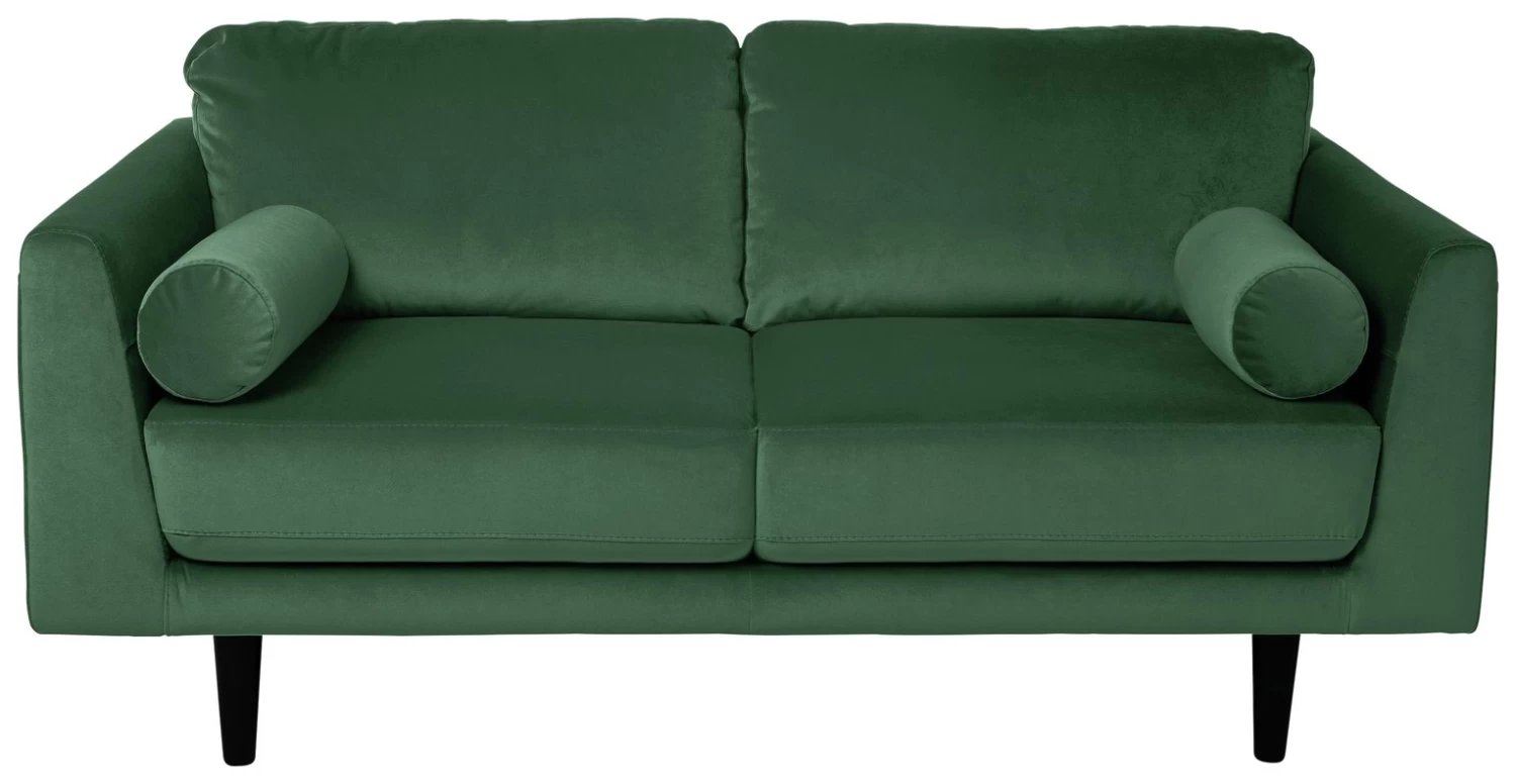 Habitat Jacob Fabric 2 Seater Sofa - Emerald Green 3 Habitat Jacob Fabric 2 Seater Sofa - Emerald Green