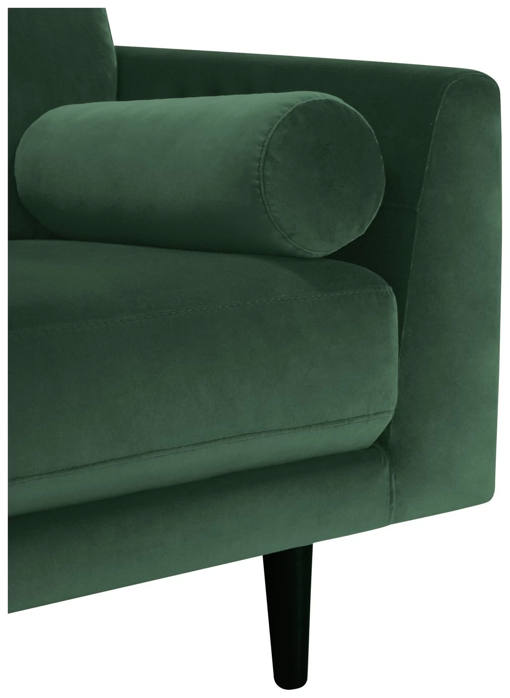 Habitat Jacob Fabric 2 Seater Sofa - Emerald Green 8 Habitat Jacob Fabric 2 Seater Sofa - Emerald Green - Image 6