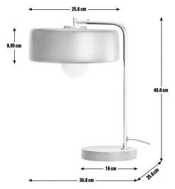 Habitat Minah Iron LED Table Lamp - Black & Brass -Household Items Sale 2990297 R E001