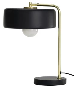 Habitat Minah Iron LED Table Lamp - Black & Brass -Household Items Sale 2990297 R Z001C
