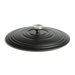 Habitat 4 Litre Shallow Cast Iron Casserole Dish - Black -Household Items Sale 3065482 R Z003A