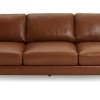 Habitat Leone Leather 4 Seater Sofa - Tan 1 Habitat Leone Leather 4 Seater Sofa - Tan -Household Items Sale 3182853 R Z001A