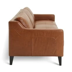 Habitat Leone Leather 4 Seater Sofa - Tan -Household Items Sale 3182853 R Z004A