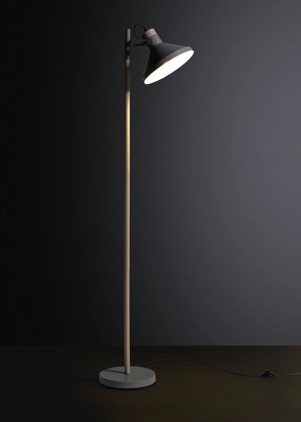 Habitat Skandi Floor Lamp - Grey 5 Habitat Skandi Floor Lamp - Grey - Image 3