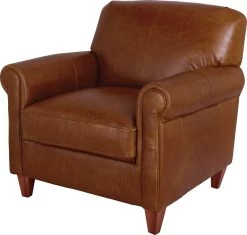 Habitat Kingsley Leather Accent Chair - Tan 10 Habitat Kingsley Leather Accent Chair - Tan -Household Items Sale 3328662 R Z002A