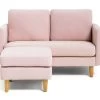 Habitat Remi Small Fabric 2 Seater Chaise Sofa In A Box-Pink -Household Items Sale 3347739 R Z001A