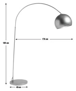 Habitat Wilderness Large Arc Floor Lamp 13 Habitat Wilderness Large Arc Floor Lamp -Household Items Sale 3447529 R E001