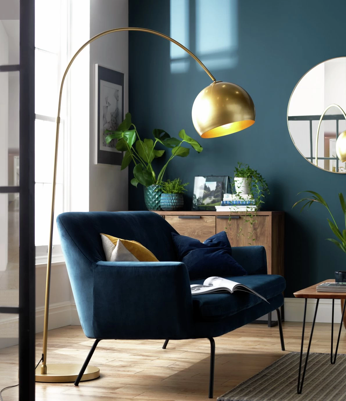 Habitat Wilderness Large Arc Floor Lamp 3 Habitat Wilderness Large Arc Floor Lamp - Image 2