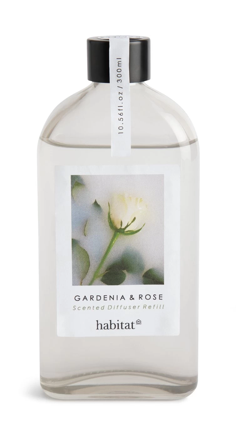 Habitat 300ml Diffuser Refill - Gardenia & Rose 3 Habitat 300ml Diffuser Refill - Gardenia & Rose