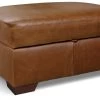 Habitat Eton Leather Storage Ottoman Footstool - Tan 1 Habitat Eton Leather Storage Ottoman Footstool - Tan -Household Items Sale 3594630 R Z001A