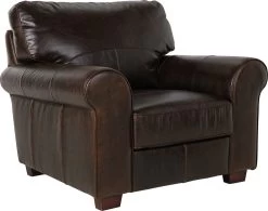 Habitat Salisbury Leather Armchair - Chocolate -Household Items Sale 3598045 R Z003A UC17678409