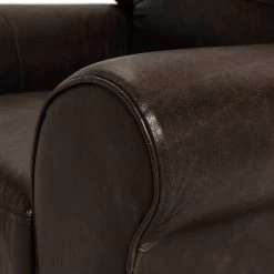 Habitat Salisbury Leather Armchair - Chocolate -Household Items Sale 3598045 R Z005A