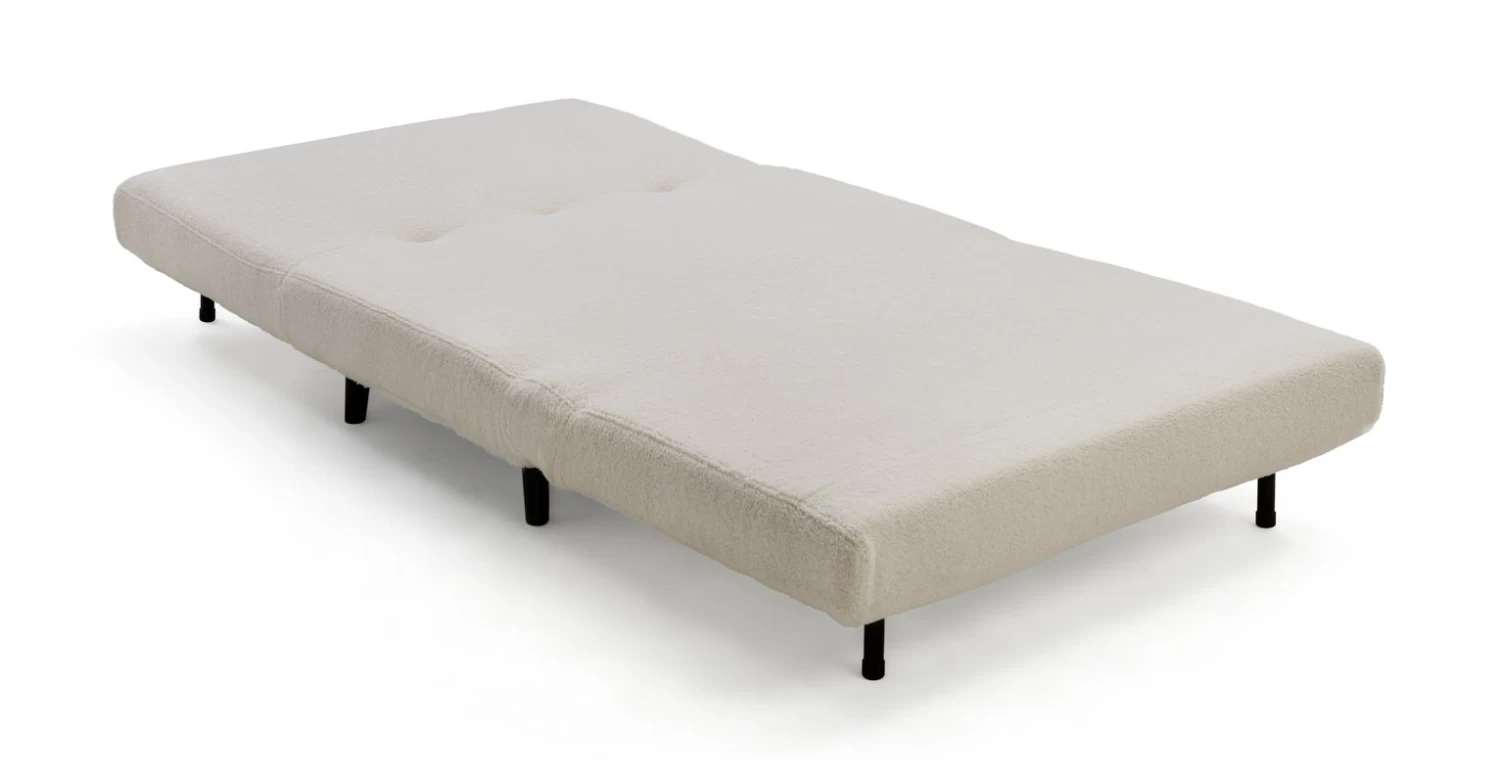 Habitat Roma Small Double Boucle Chairbed - Cream 7 Habitat Roma Small Double Boucle Chairbed - Cream - Image 5