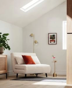 Habitat Roma Small Double Boucle Chairbed - Cream 17 Habitat Roma Small Double Boucle Chairbed - Cream -Household Items Sale 4077981 R Z004A