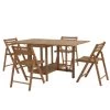 Habitat Zeno 4 Seater Folding Wooden Patio Set -Household Items Sale 4196563 R Z001A
