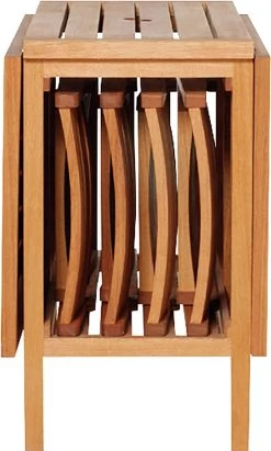 Habitat Zeno 4 Seater Folding Wooden Patio Set 19 Habitat Zeno 4 Seater Folding Wooden Patio Set -Household Items Sale 4196563 R Z008A