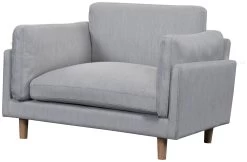 Habitat Salome Fabric Cuddle Chair - Light Grey -Household Items Sale 4333742 R Z002A