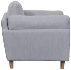 Habitat Salome Fabric Cuddle Chair - Light Grey -Household Items Sale 4333742 R Z004A