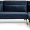 Habitat Andy Right Corner Velvet Clic Clac Sofa Bed - Navy -Household Items Sale 4461126 R Z001A
