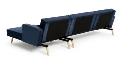 Habitat Andy Right Corner Velvet Clic Clac Sofa Bed - Navy -Household Items Sale 4461126 R Z004A