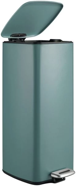 Habitat 28 Litre Square Waste Bin - Teal -Household Items Sale 4543628 R Z002A