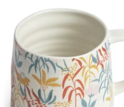 Habitat Floral Ripple Set Of 4 Mugs -Household Items Sale 4544421 R Z004A
