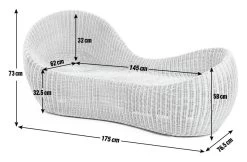 Habitat Betal Rattan 2 Seater Sofa - Natural 14 Habitat Betal Rattan 2 Seater Sofa - Natural -Household Items Sale 4636755 R E001